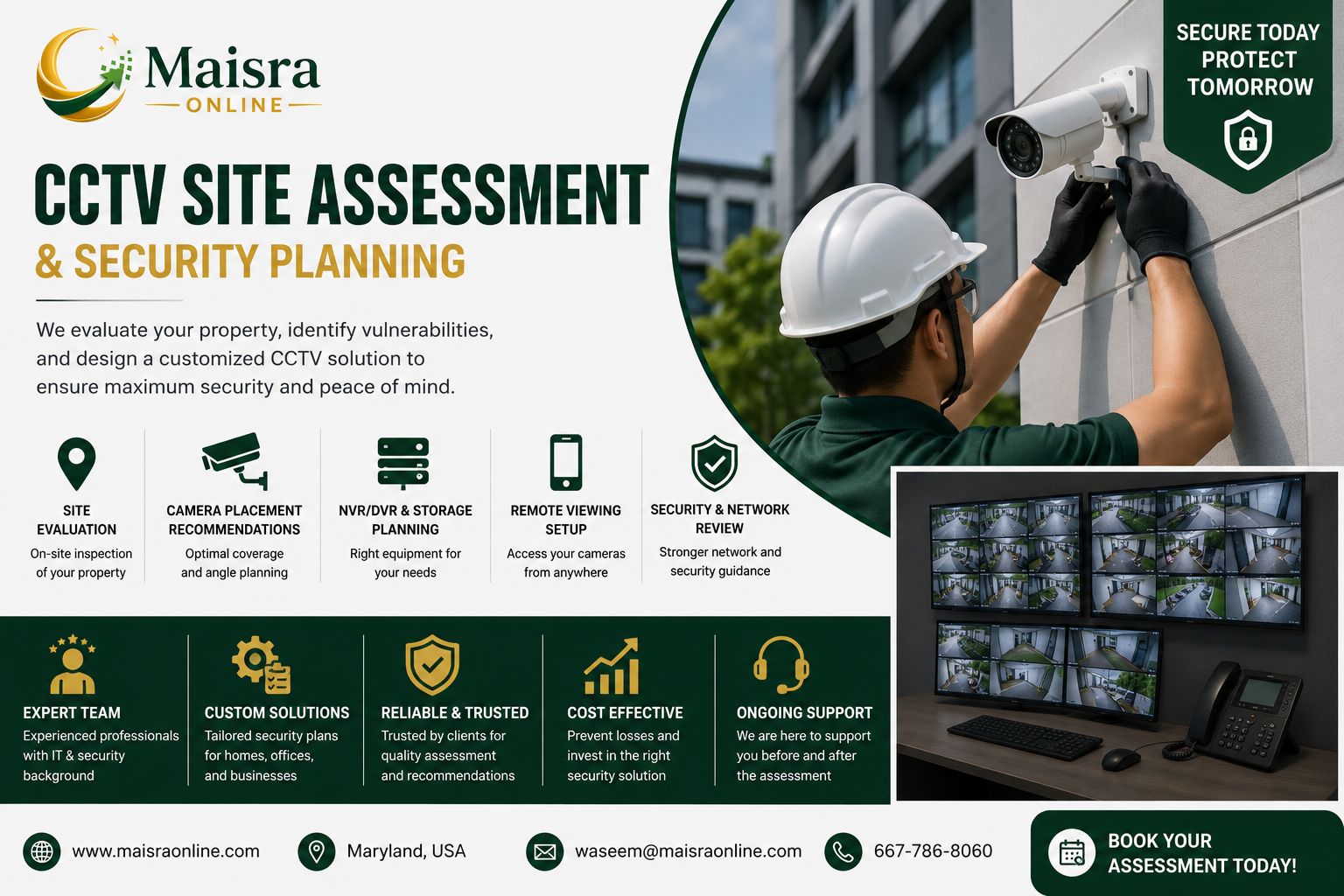 CCTV Site Assessment & Security Planning